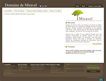 Tablet Screenshot of miravel.eu